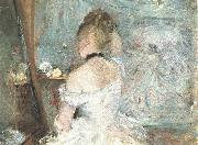 Berthe Morisot Lady at her Toilette oil painting artist